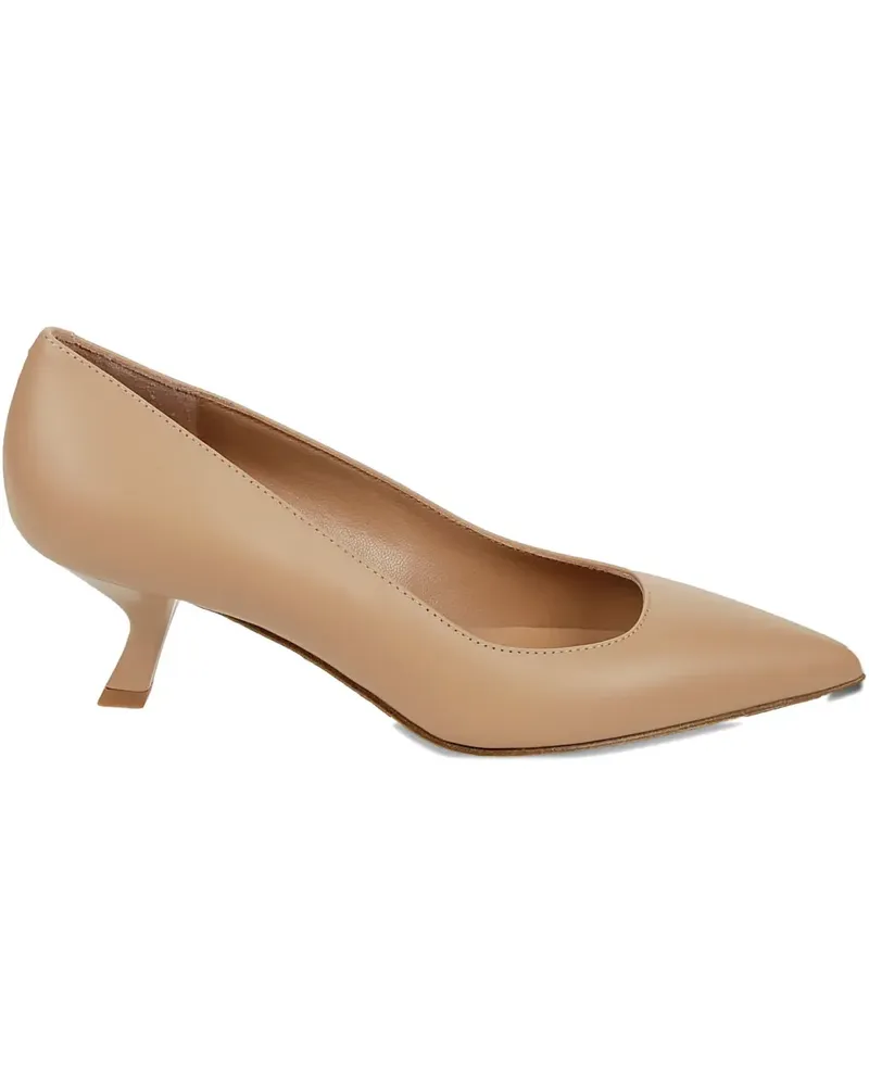 Sergio Levantesi Carmela Pumps mit spitzer Kappe 50mm - Nude Nude