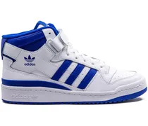 Forum Mid White/Royal Sneakers - Weiß