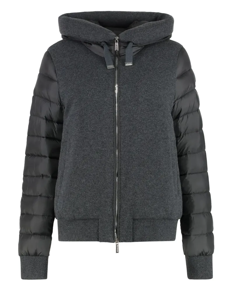 MOORER Flavia Jacke - Grau Grau