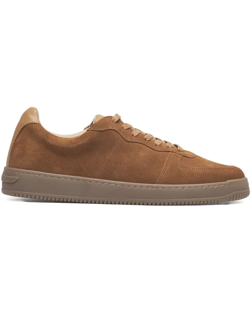 LES DEUX Sneakers mit Wildledereinsätzen - Braun Braun