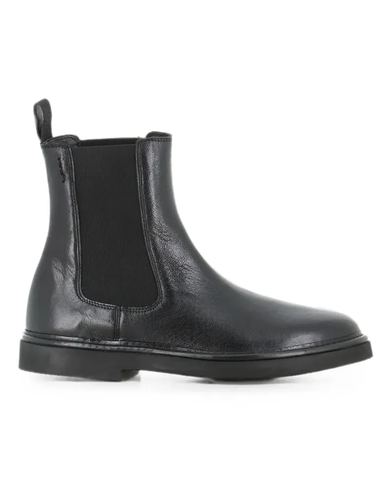 Alexander Hotto Chelsea-Boots mit elastischen Einsätzen - Schwarz Schwarz
