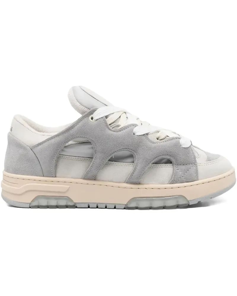 PAURA x Santha Model 1 Sneakers mit Cut-Out - Grau Grau