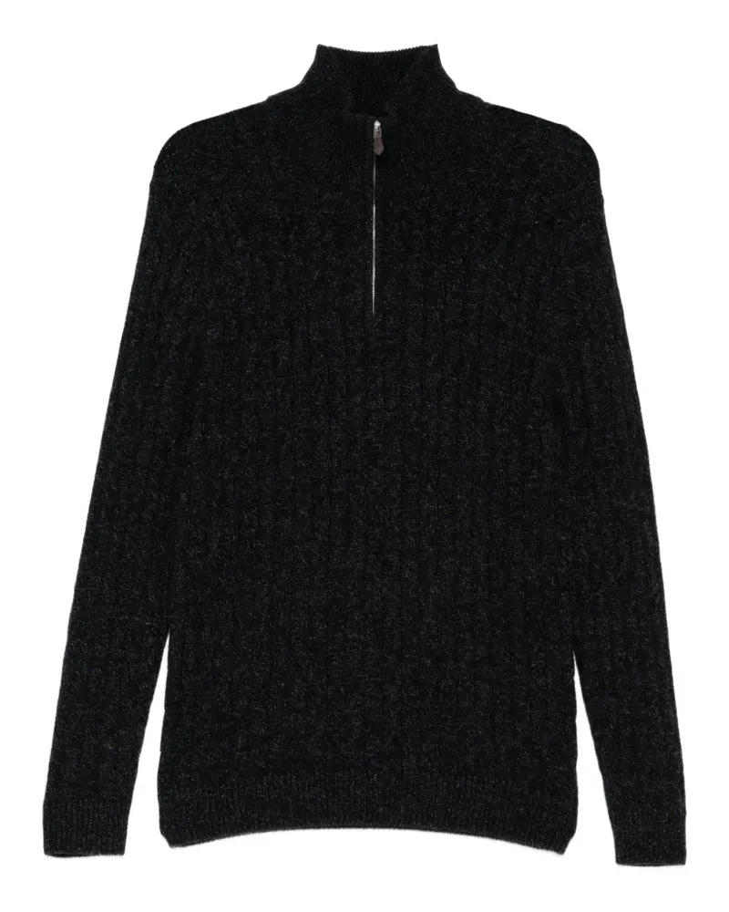 N.Peal Albemarle Pullover - Schwarz Schwarz