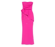 Maxikleid mit Pailletten - Rosa