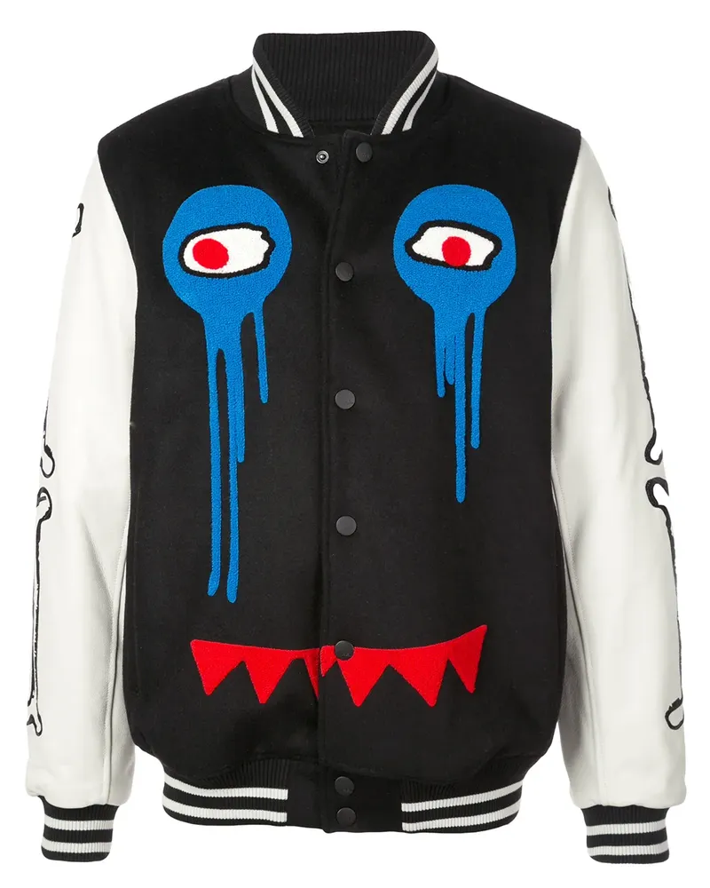 Haculla I Have No Legs' Collegejacke - Schwarz Schwarz