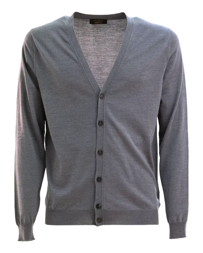 Zanone Geknöpfter Cardigan - Grau Grau
