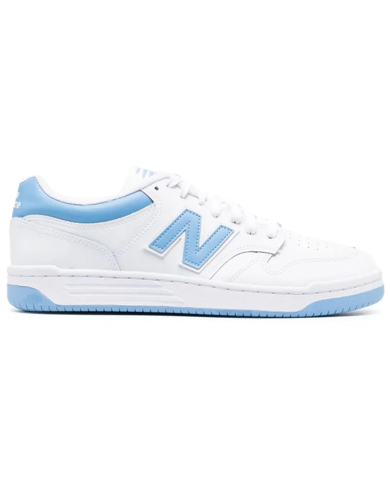 New Balance 480 Sneakers mit Schnürung - Weiß Weiß
