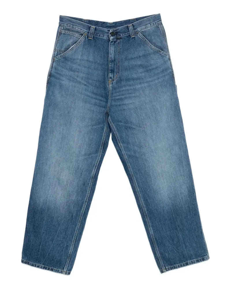 Carhartt WIP OG Single Knee Jeans mit Logo-Patch - Blau Blau