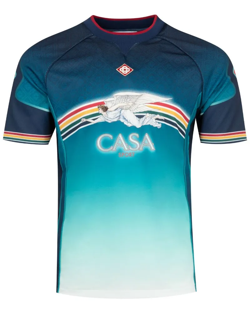 Casablanca Paris La Deesse du Stade Oberteil - Blau Blau