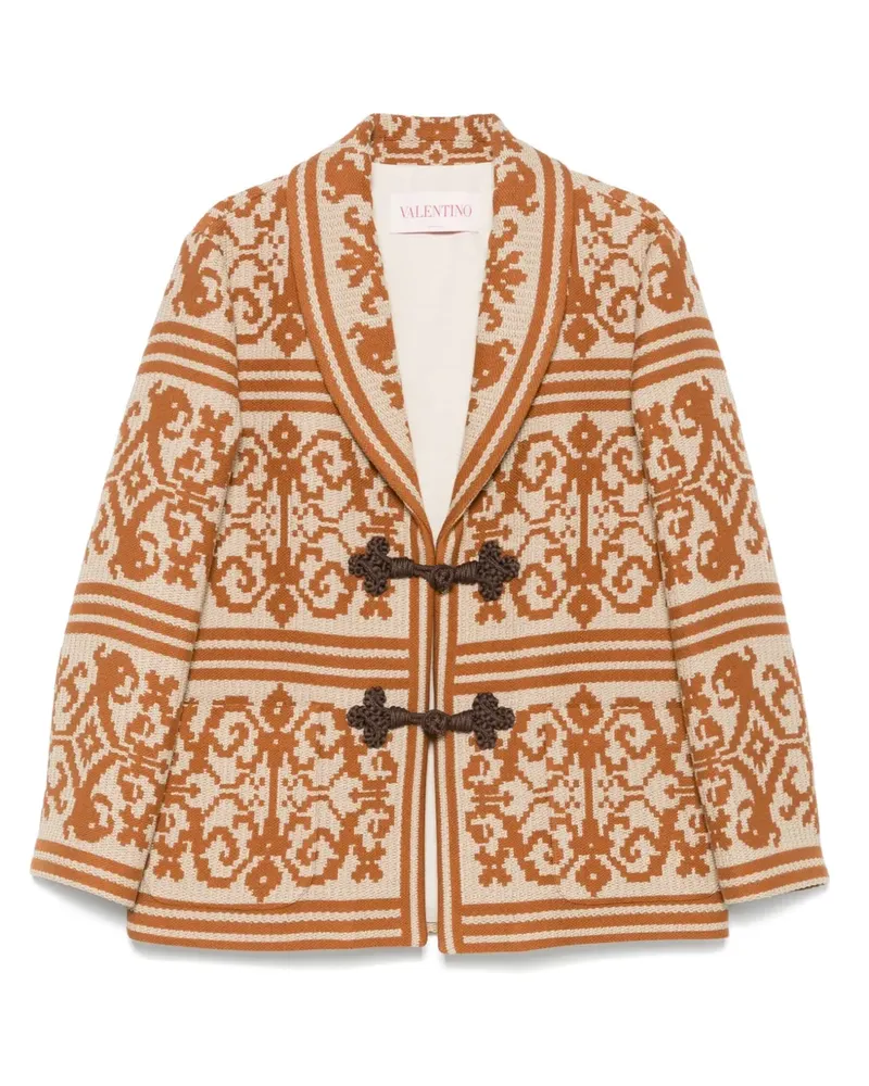 Valentino Garavani Jacke aus Jacquard - Braun Braun