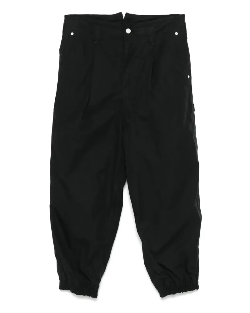 Comme des Garçons Hose mit geradem Bein - Schwarz Schwarz