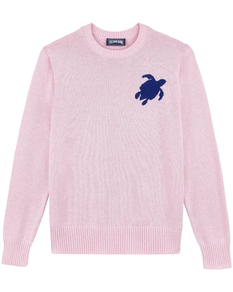 Vilebrequin Pullover mit Jacquard-Logo - Rosa Rosa