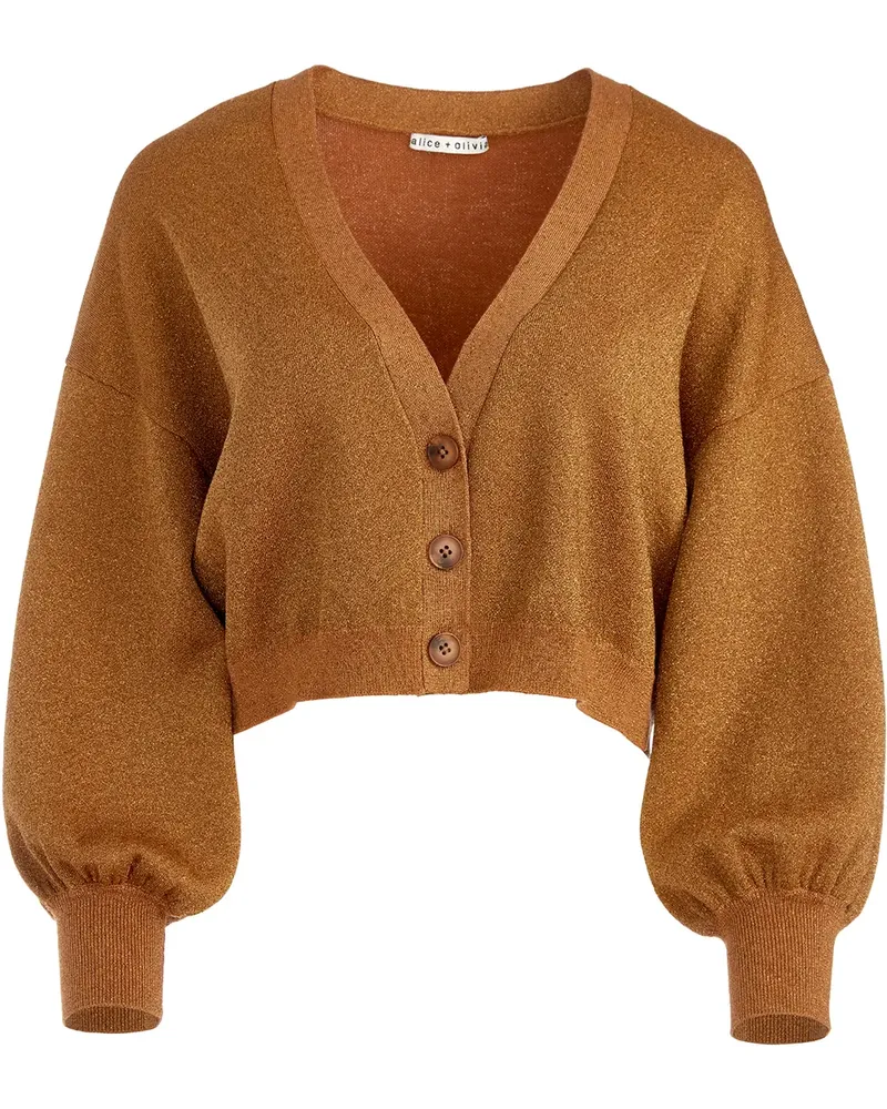 Alice + Olivia Zelina Cardigan - Braun Braun