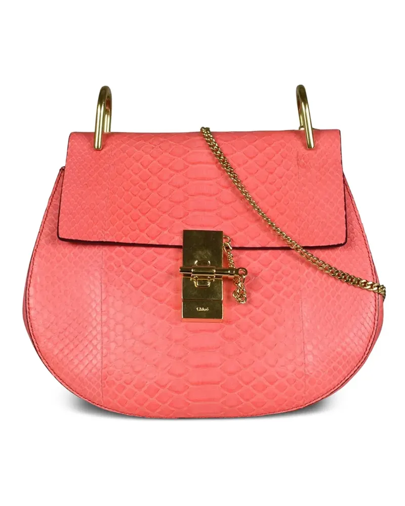 Chloé Python Schultertasche - Rosa Rosa