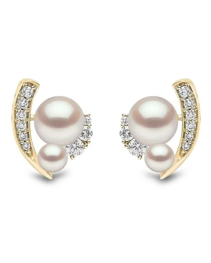 YOKO London 18kt Trend Gelbgoldohrstecker Gold
