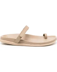 Ancient Greek Sandals Flip-Flops aus Leder Nude