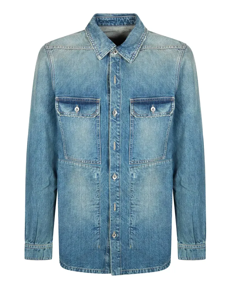 DRKSHDW by Rick Owens denim outershirt jacket - Blau Blau