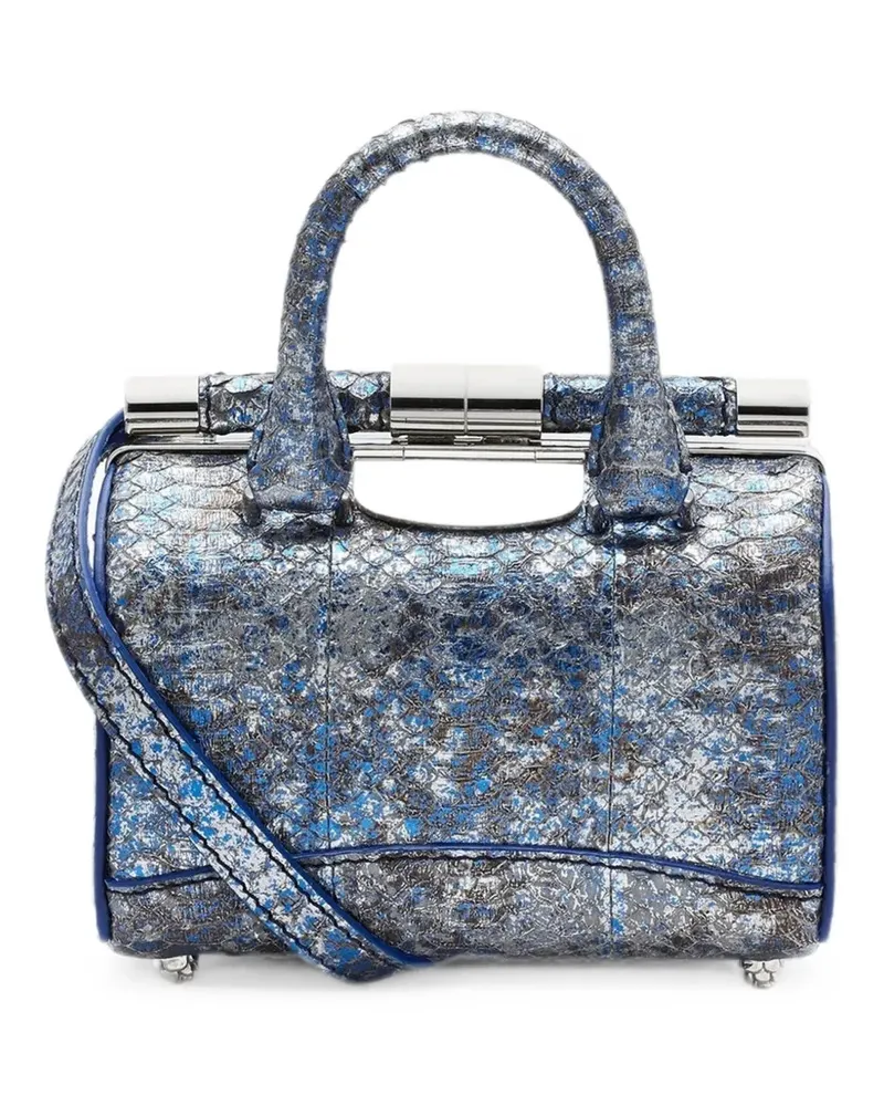 Tyler Ellis micro Jamie Doctor tote mini bag - Blau Blau