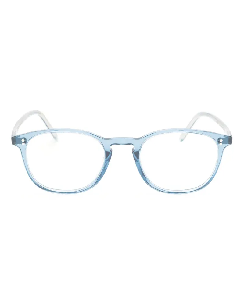 Oliver Peoples square-frame glasses - Blau Blau