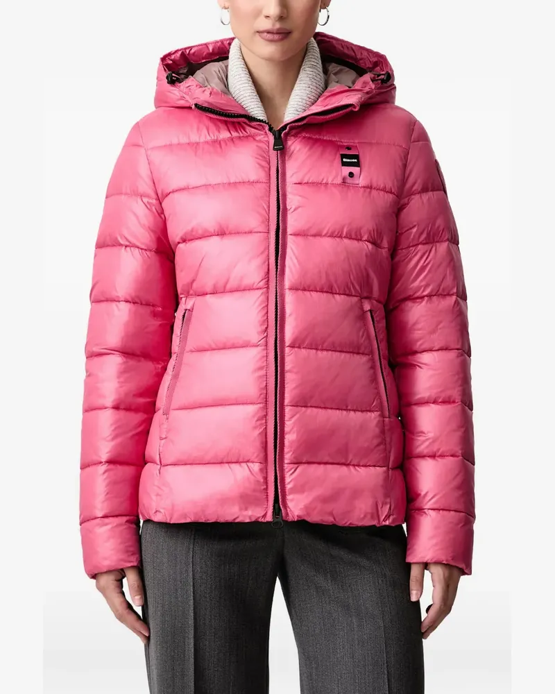 Blauer Caroll hooded quilted puffer jacket - Rosa Rosa