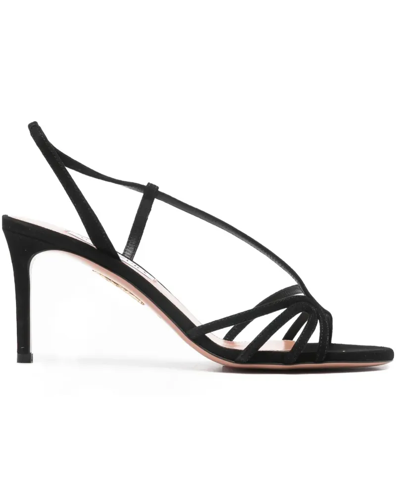 Aquazzura Talk To Me slingback sandals - Schwarz Schwarz