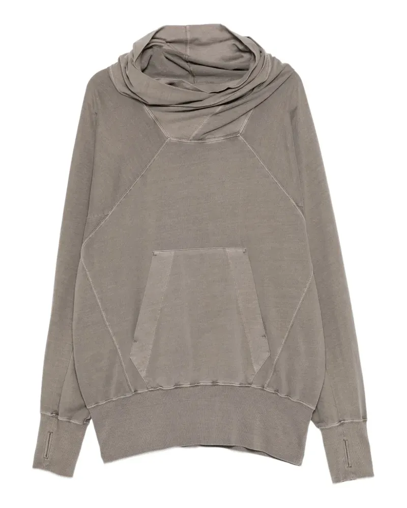 Julius Hoodie mit V-Ausschnitt - Braun Braun