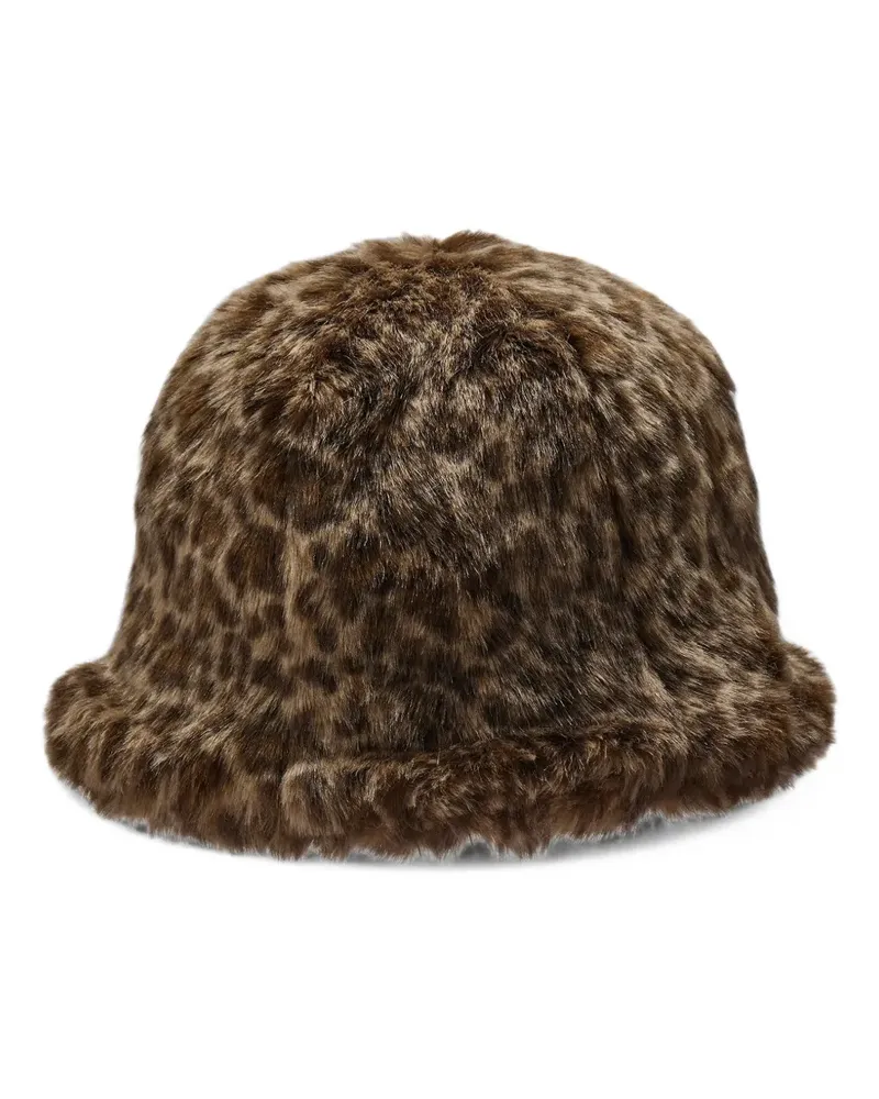 CA4LA Fischerhut mit Leopardenprint - Braun Braun