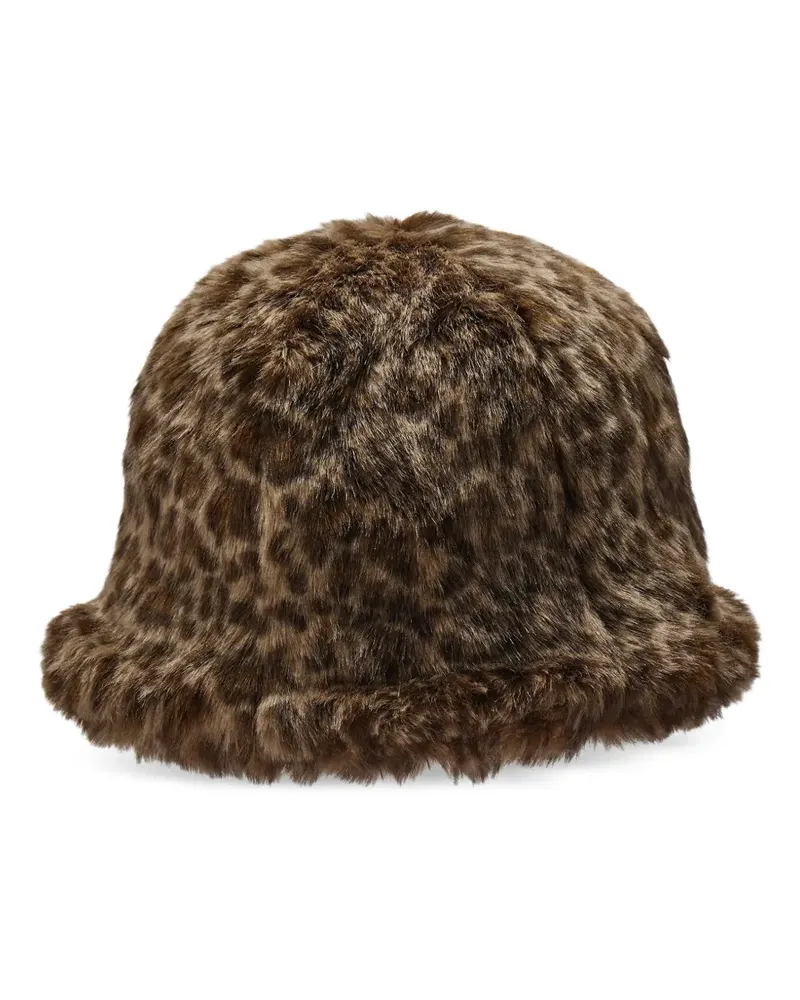 CA4LA Fischerhut mit Leopardenprint - Braun Braun