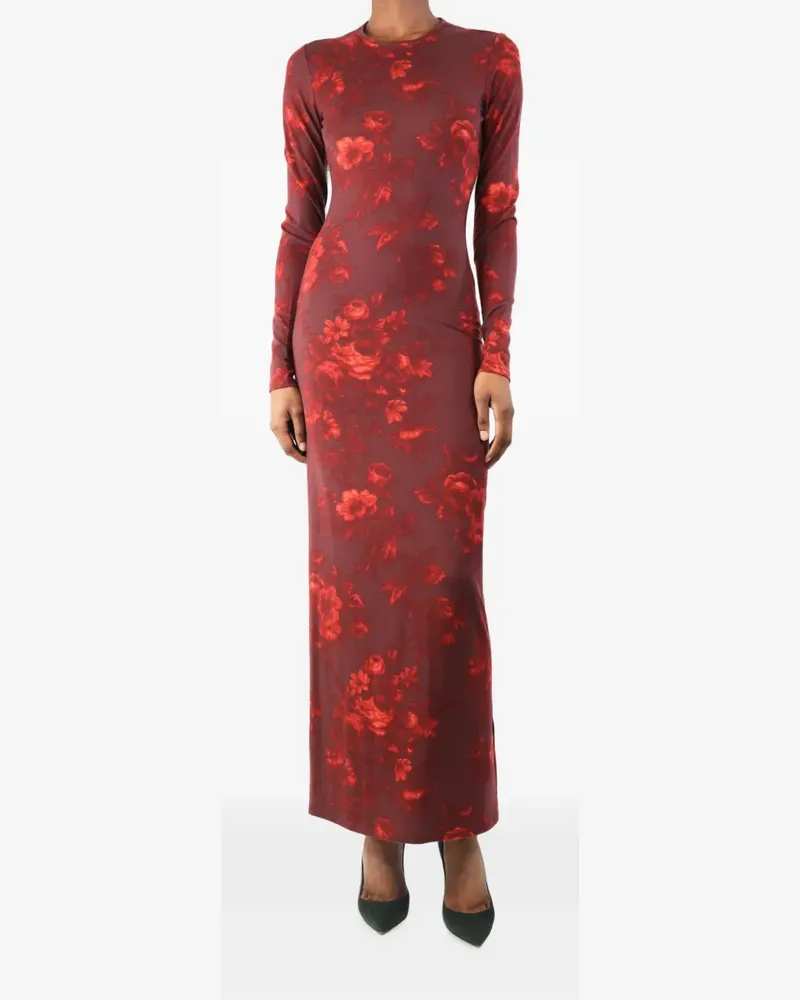 Reformation Tommie floral-print maxi dress - Braun Braun