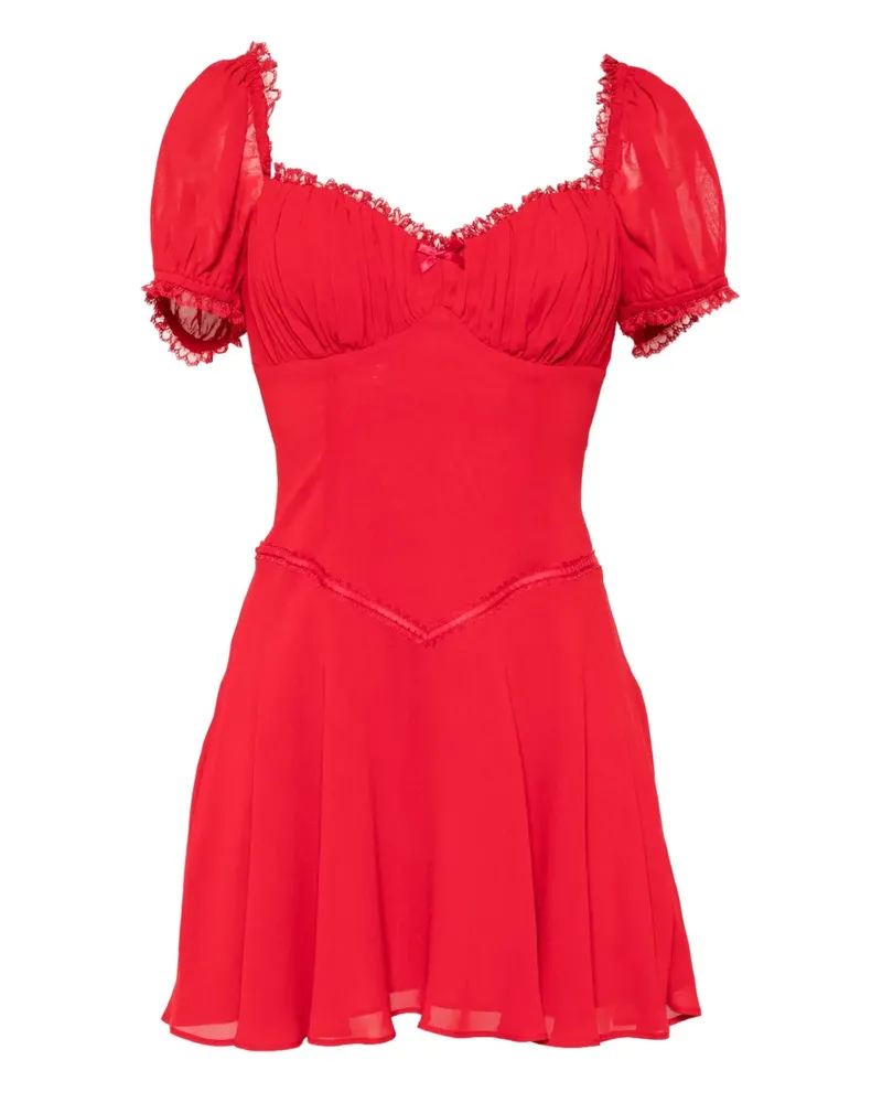 Reformation Ondine Kleid - Rot Rot