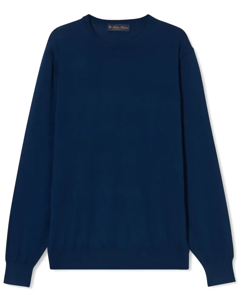 Brooks Brothers Pullover aus Merinowolle - Blau Blau
