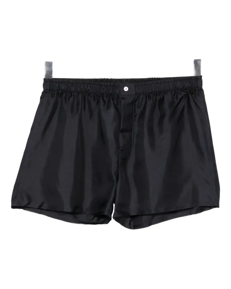 Ermenegildo Zegna silk boxer shorts - Schwarz Schwarz