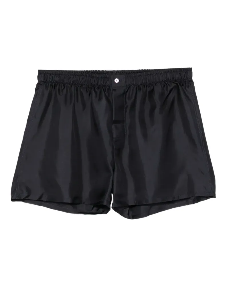 Ermenegildo Zegna silk boxer shorts - Schwarz Schwarz