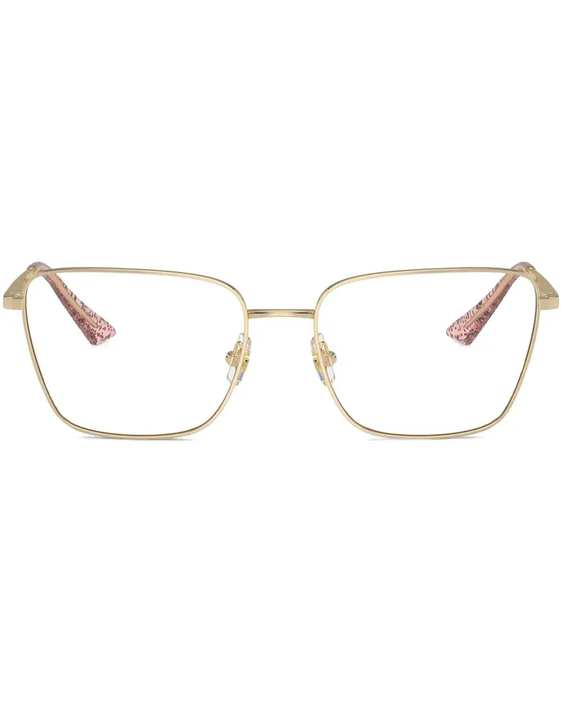 Jimmy Choo Brille mit eckigem Gestell - Gold Gold
