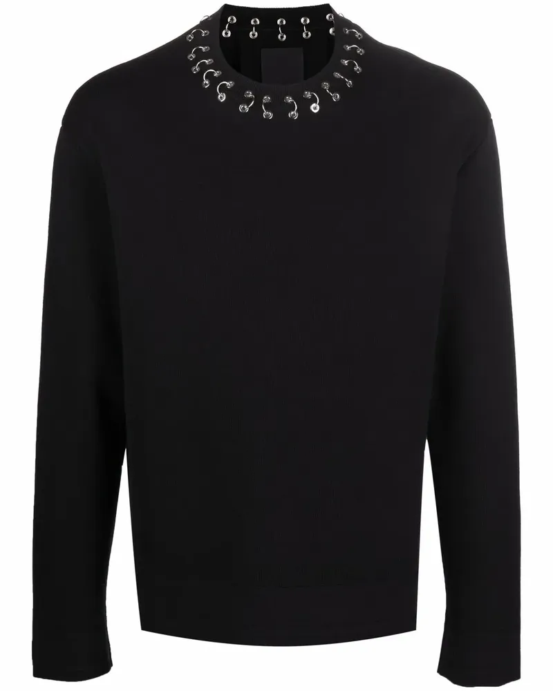 Givenchy Pullover mit Ringdetail - Schwarz Schwarz