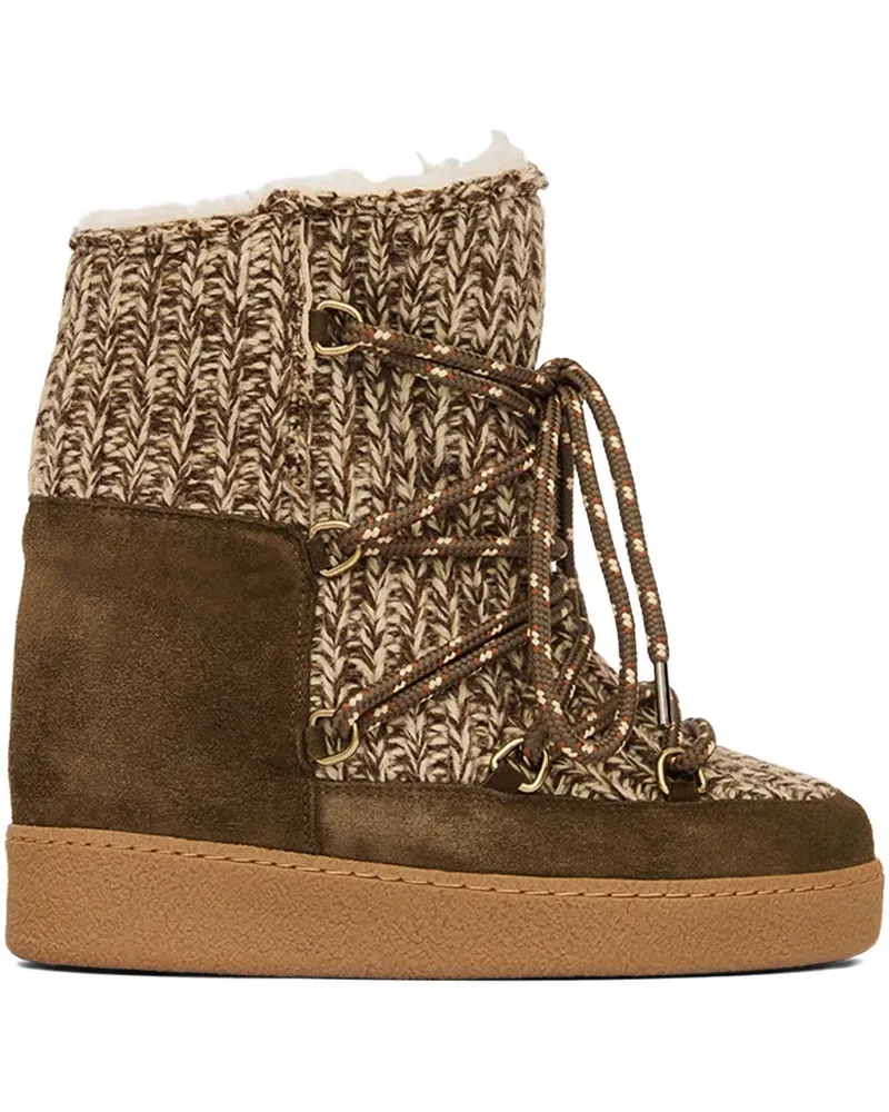 Isabel Marant Nowla Stiefel - Braun Braun