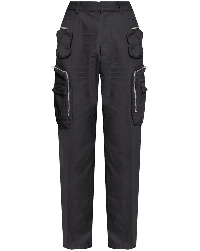 Dsquared2 Tapered-Hose mit Taschen - Schwarz Schwarz