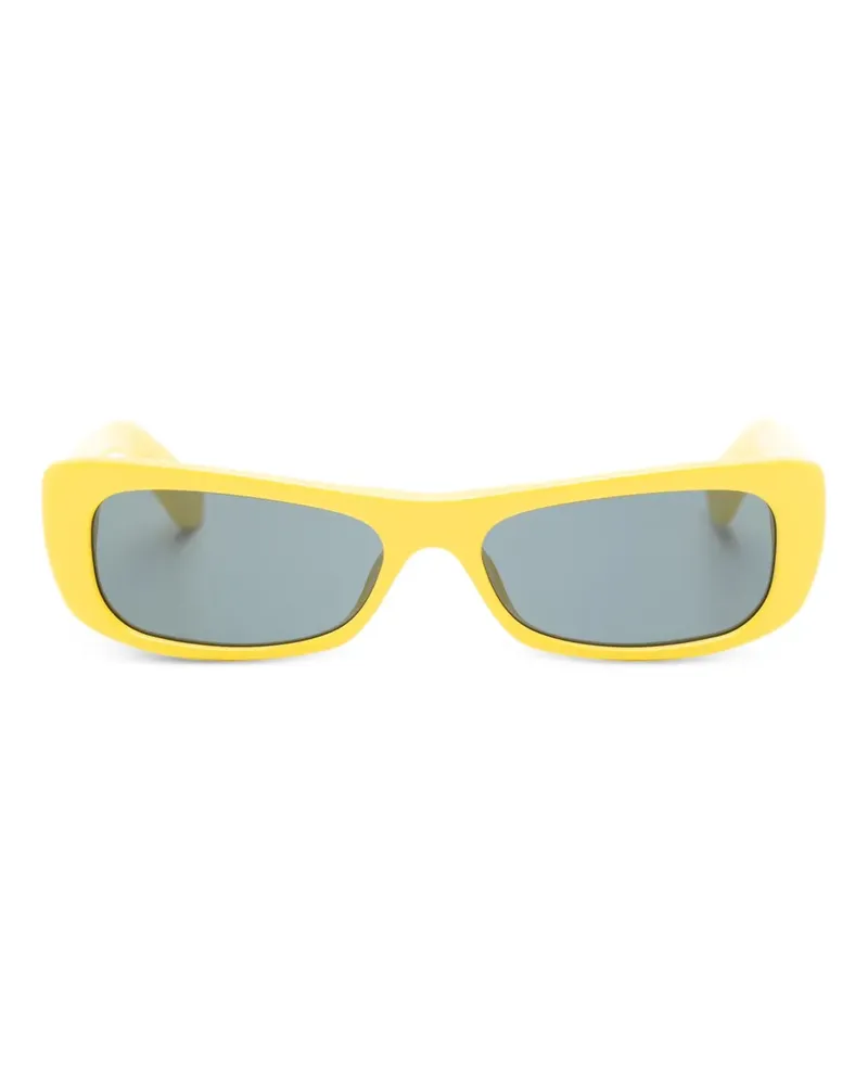 Jacquemus Capri Sonnenbrille - Gelb Gelb