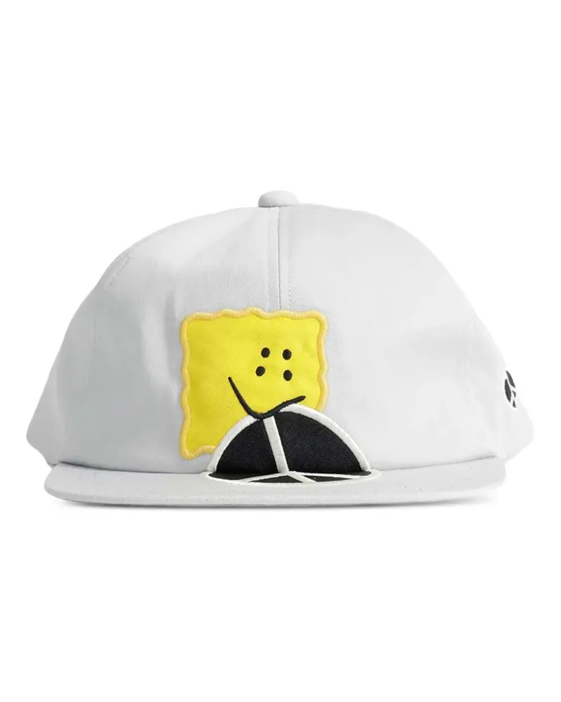 KAPITAL embroidered-detail baseball cap - Grau Grau