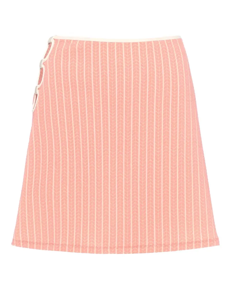 Eres Poolside Minirock mit Streifen - Rosa Rosa