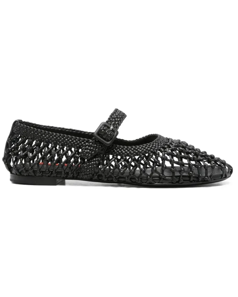 Simon Miller Ballerinas aus Leder - Schwarz Schwarz