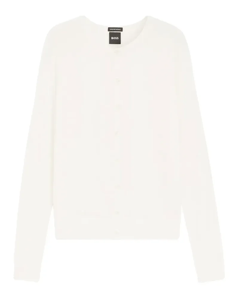 HUGO BOSS Geknöpfter Cardigan - Nude Nude