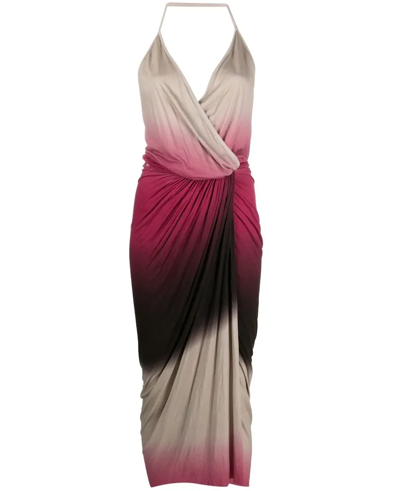 Rick Owens Lilies Vered Neckholder-Kleid - Rosa Rosa