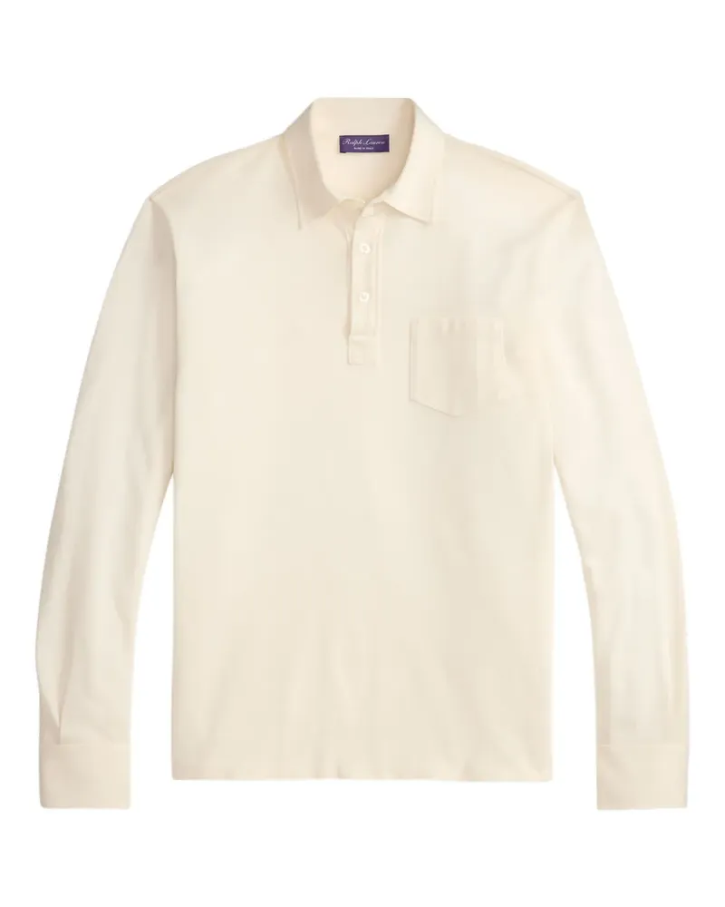 Ralph Lauren patch-pocket polo shirt - Nude Nude