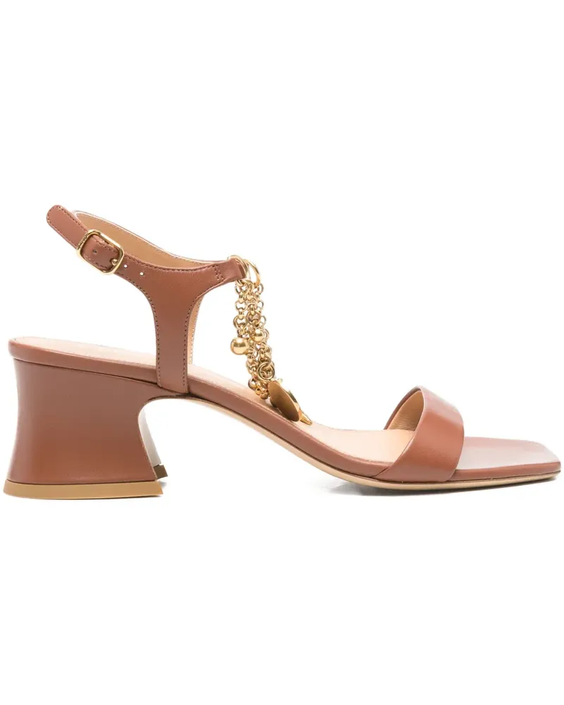 Chloé Charms Sandalen 50mm - Braun Braun