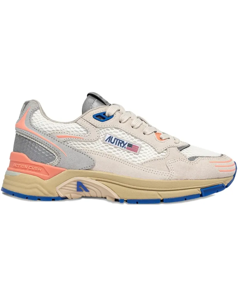 AUTRY logo-detail sneakers - Nude Nude