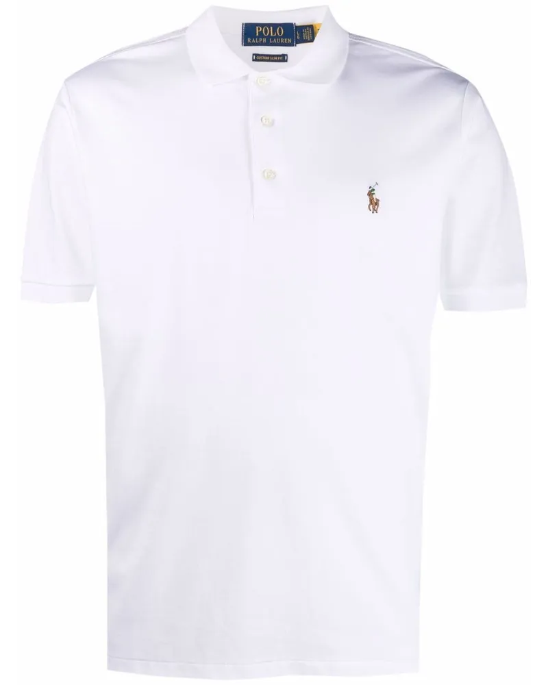 Ralph Lauren Poloshirt aus Jersey - Weiß Weiß