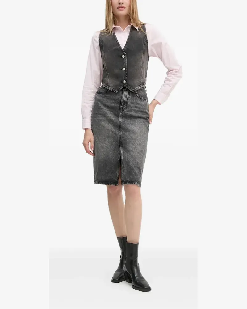 Gant Gestreiftes Hemd - Rosa Rosa