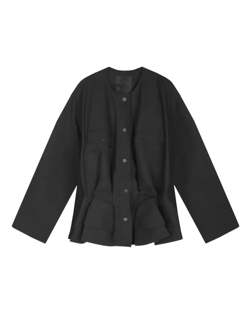 JNBY Jacke mit drapiertem Bund - Schwarz Schwarz