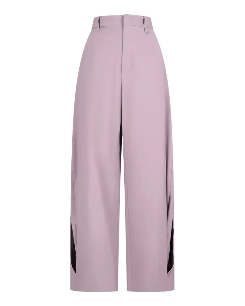 Giuseppe di Morabito Klassische Hose mit Seitenschlitzen - Violett Violett